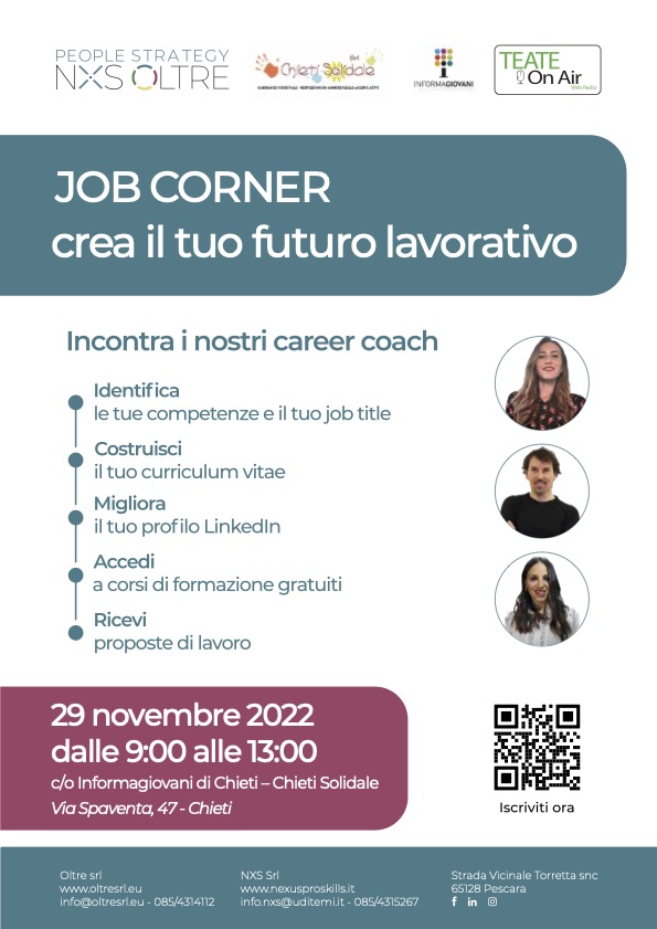 Operativo da domani il Job Corner, sportello per giovani in cerca di lavoro Il Giornale di